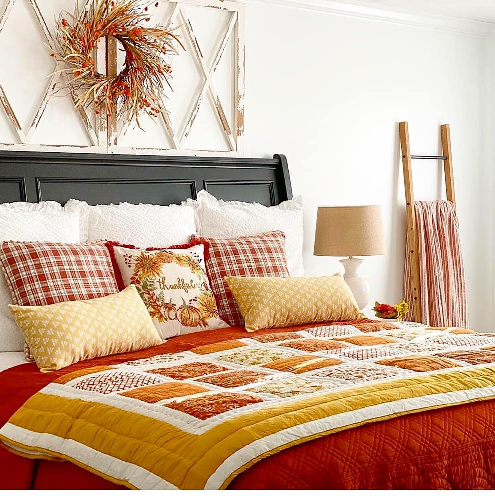 fall bedroom decor ideas