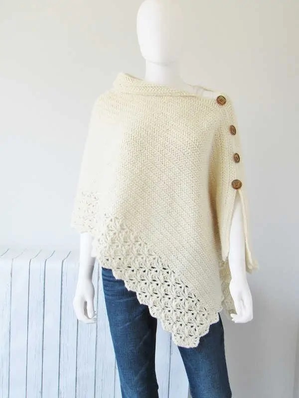 The Most Beautiful Crochet Poncho Patterns And Free Patterns New- 2021 ...