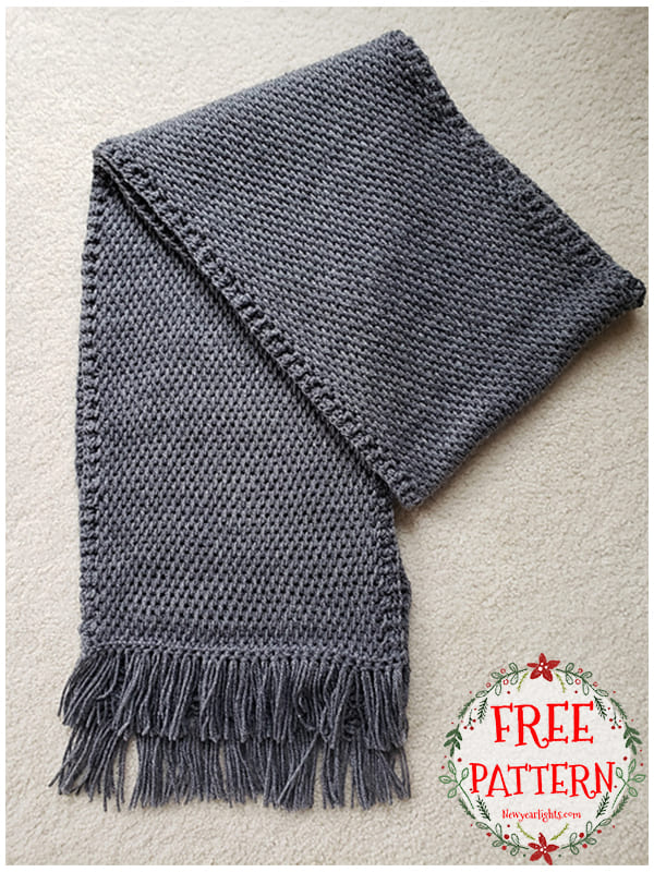 Crocheting a scarf patterns