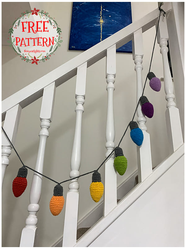 christmas lights crochet christmas ornaments
