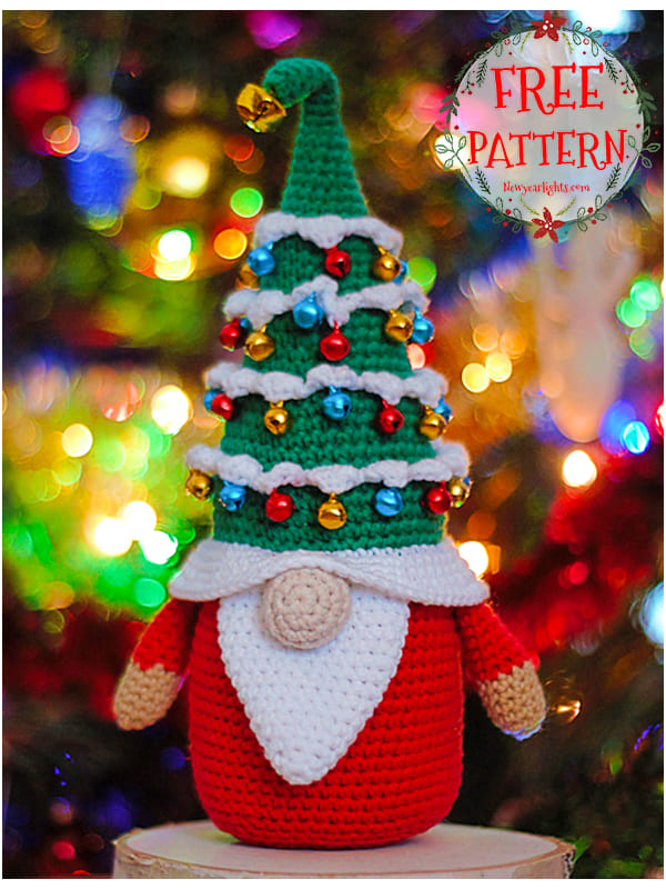 christmas tree gnome crochet pattern
