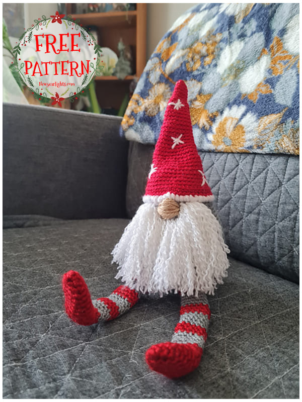 crochet christmas gnomes