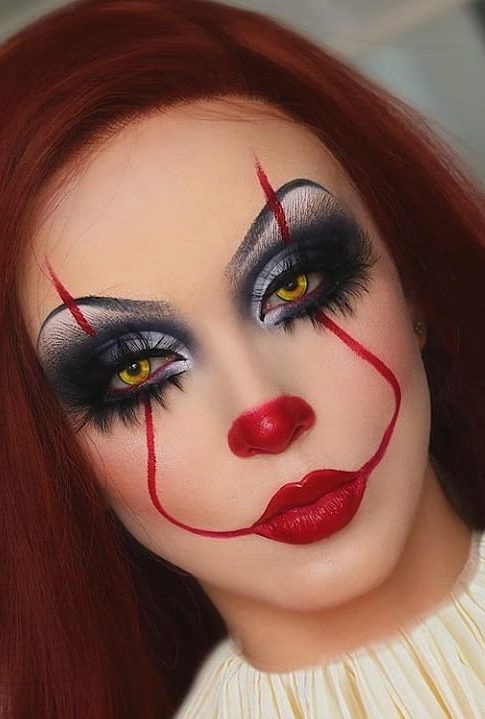 50 🎃 Scary and Beautiful Halloween Makeup to be tried in 2019 - Page 47 ...
