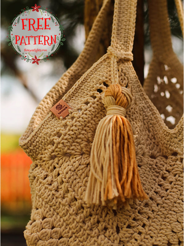 Free crochet bag patterns for beginners step by step
