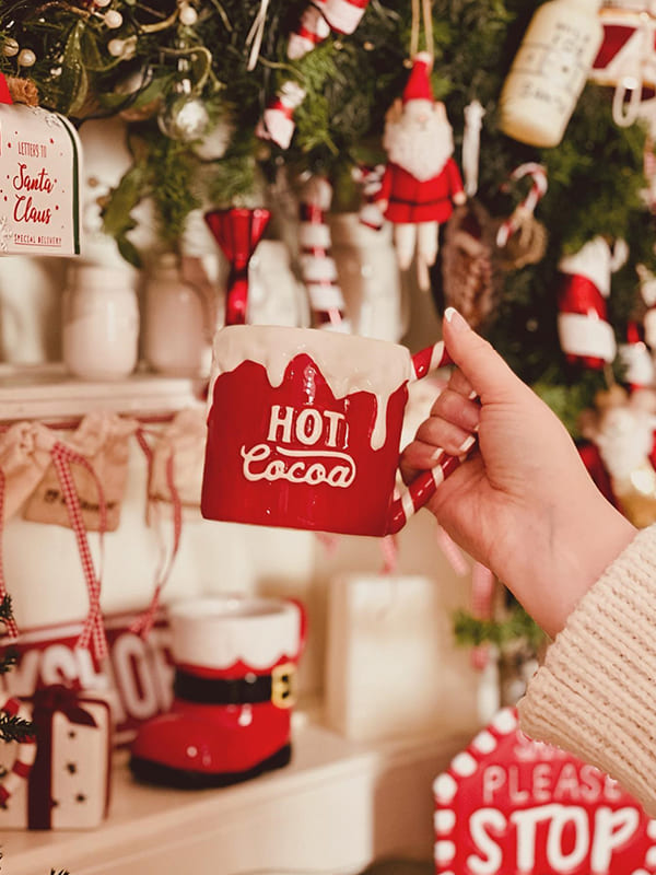 Christmas holiday mugs