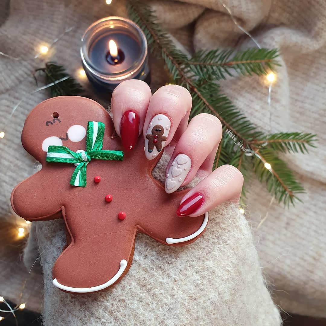 35+ Best And Merry Christmas Nail Art Ideas 2021! Page