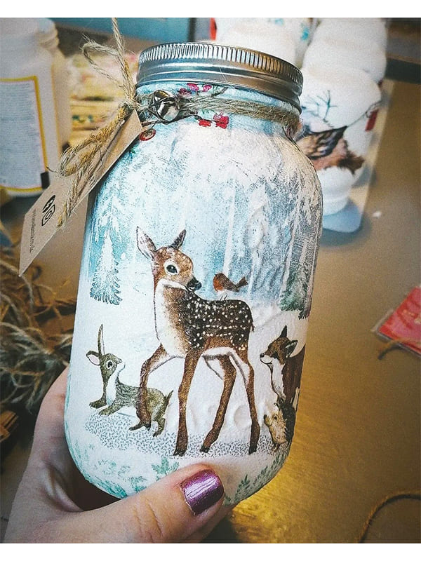 vintage christmas cookie jars