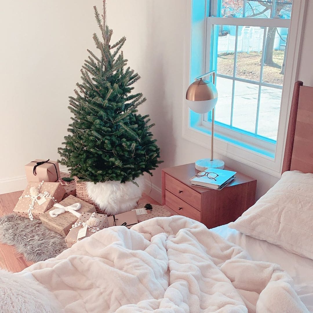 christmas bedroom decoration