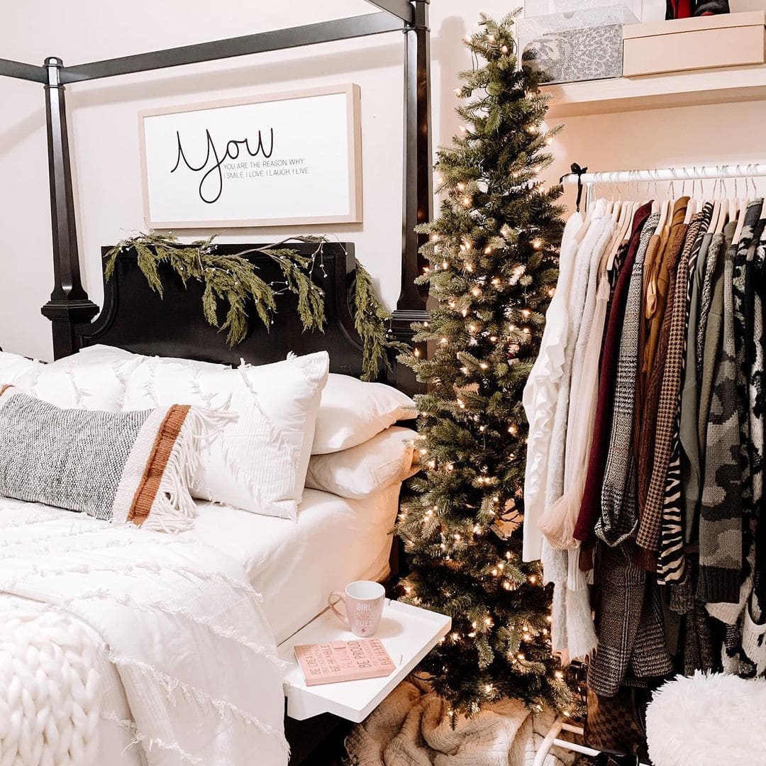 christmas bedroom decoration