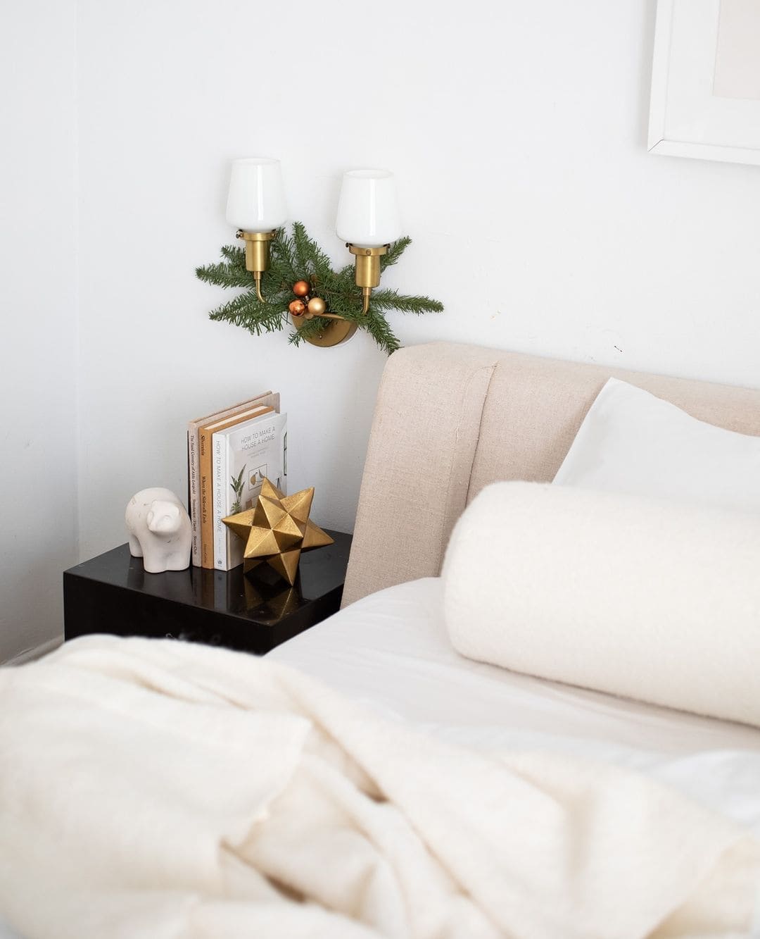 christmas bedroom decoration