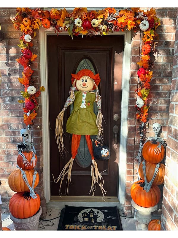 cute halloween front porch ideas