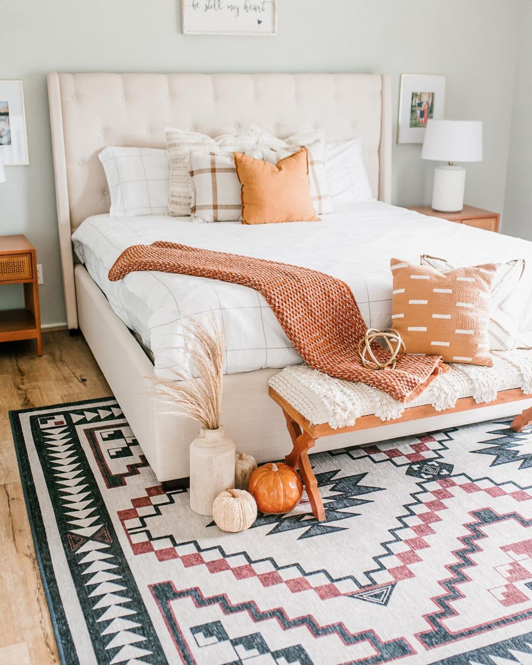 fall bedroom decor ideas