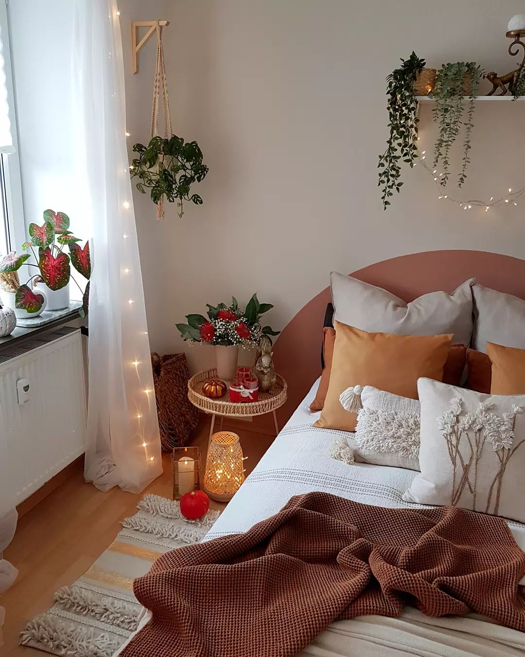 fall bedroom decor ideas