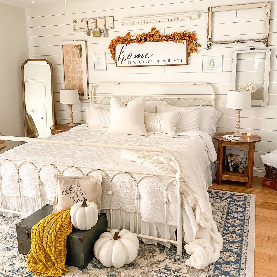 fall bedroom decor ideas