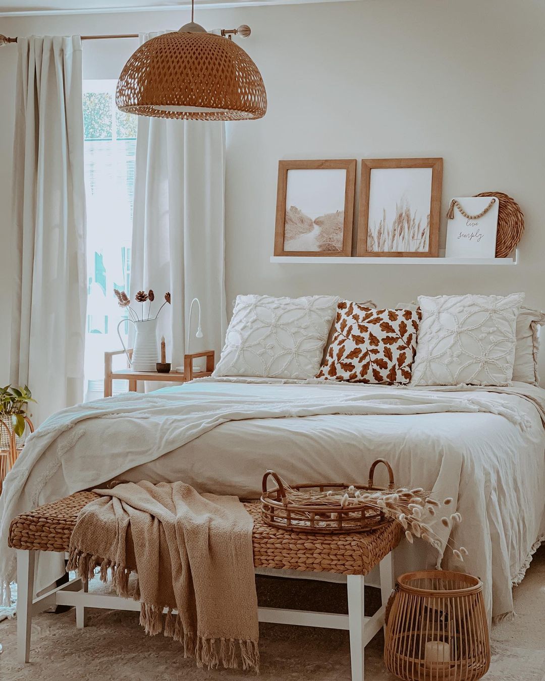 fall bedroom decor ideas